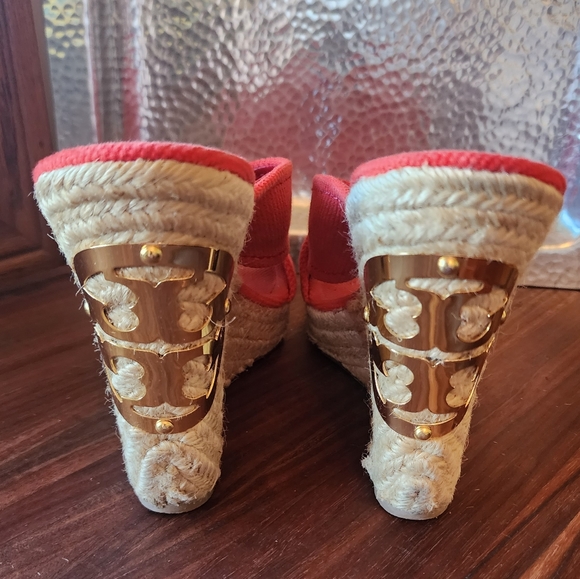 Tory Burch Espadrille Wedge Heels - Picture 5 of 7